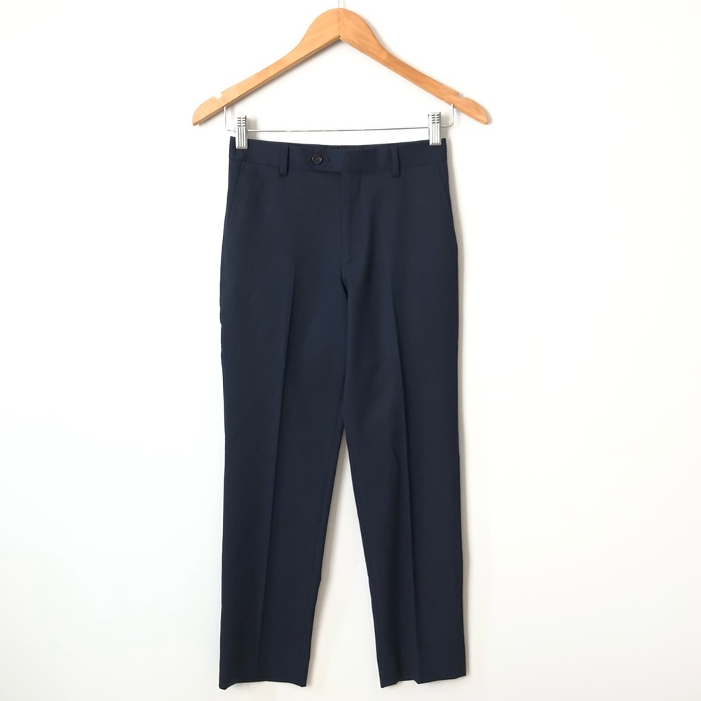 Lauren Ralph Lauren Boys Navy Blue Tailored Dress Pants Size 10 R